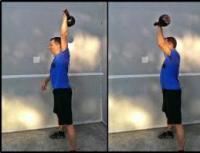 Толчок гирь – техника выполнения упражнения Какие мышцы работают при поднимании гири